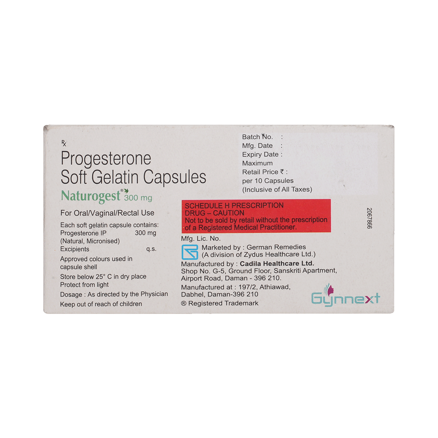 Naturogest 300mg Soft Gelatin Capsule - Image 3