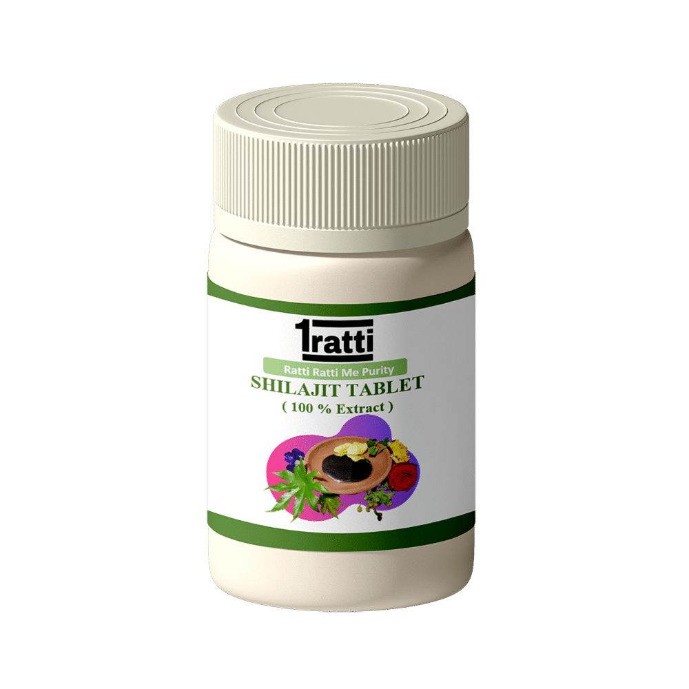 1ratti Shilajit Tablet