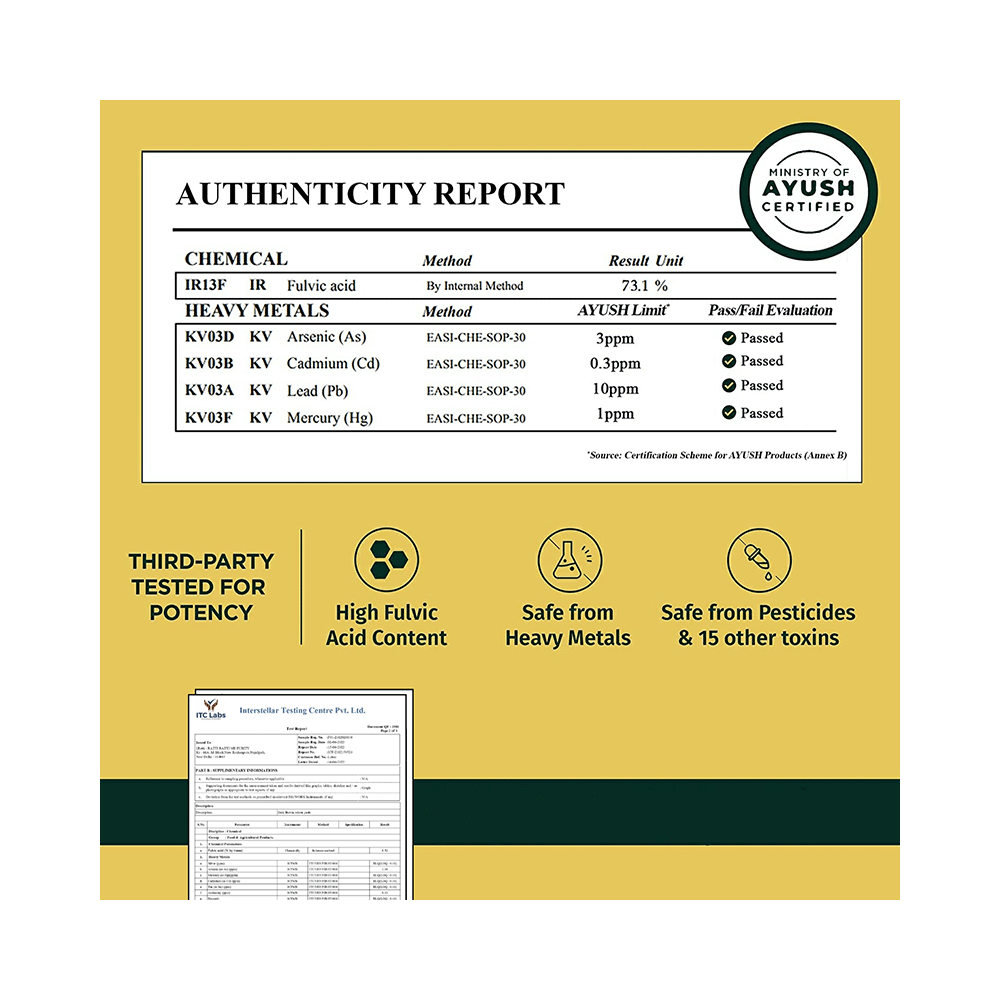 1ratti Shilajit Tablet - Image 3
