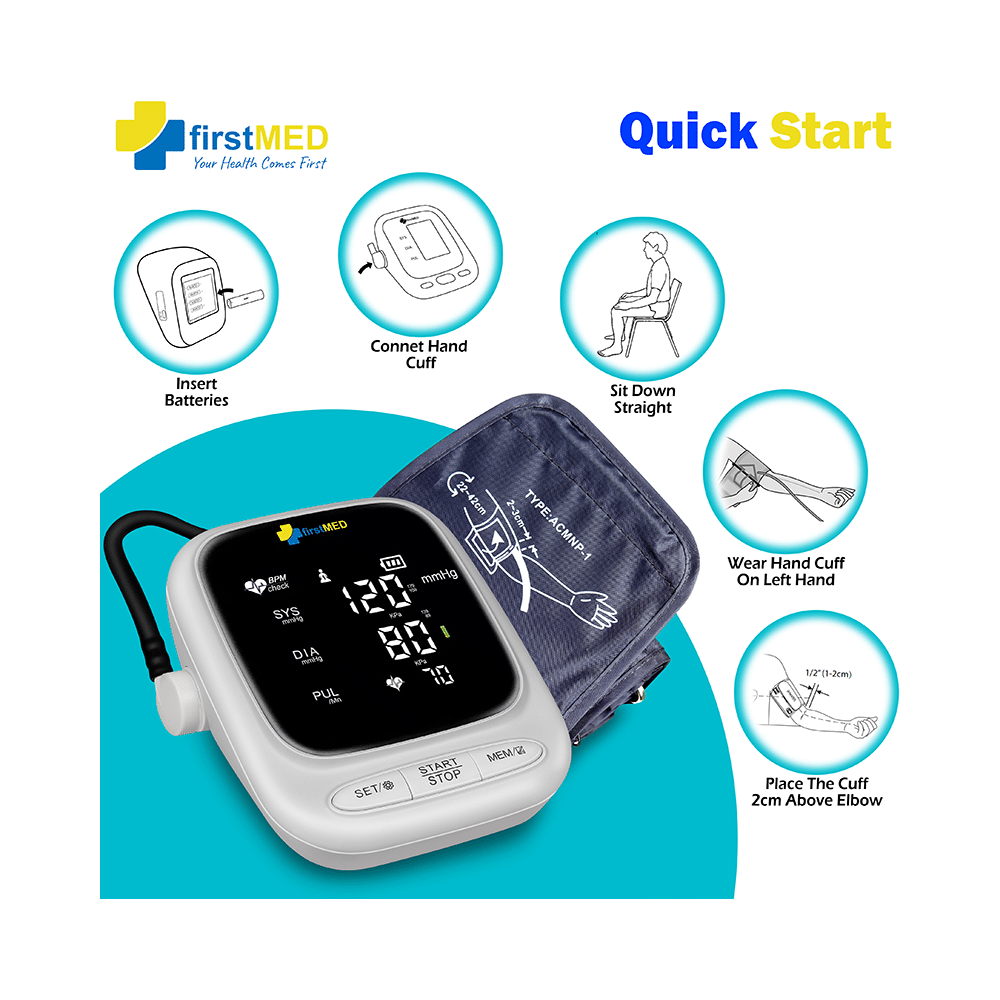 Firstmed FM 02 Arm's Blood Pressure Monitor - Image 2