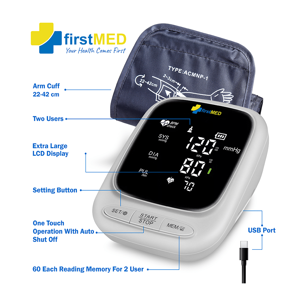 Firstmed FM 02 Arm's Blood Pressure Monitor - Image 4