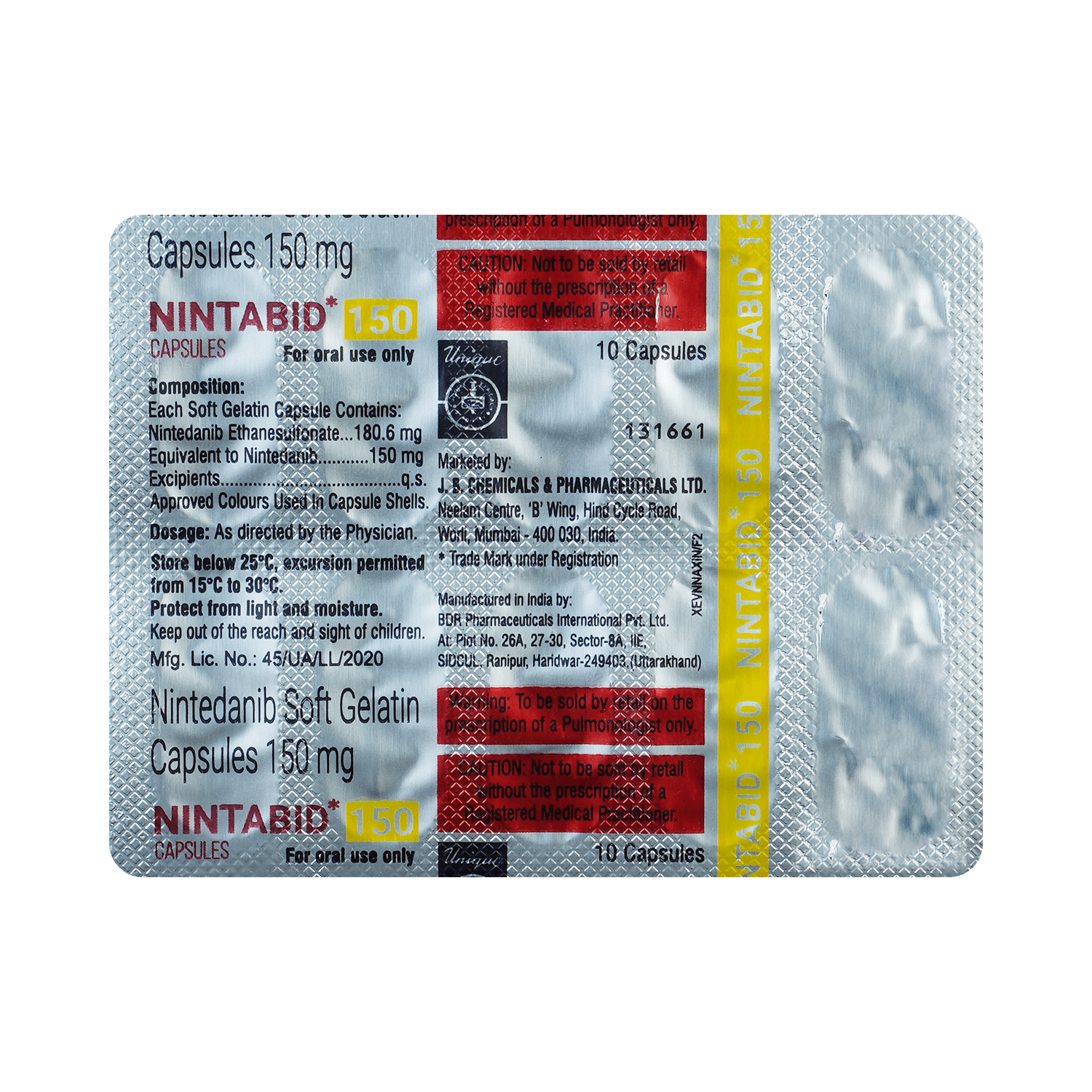 Nintabid 150 Soft Gelatin Capsule - Image 5