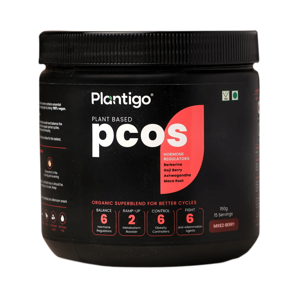 Plantigo Plant Based Pcos Powder Mixed Berry - Image 1