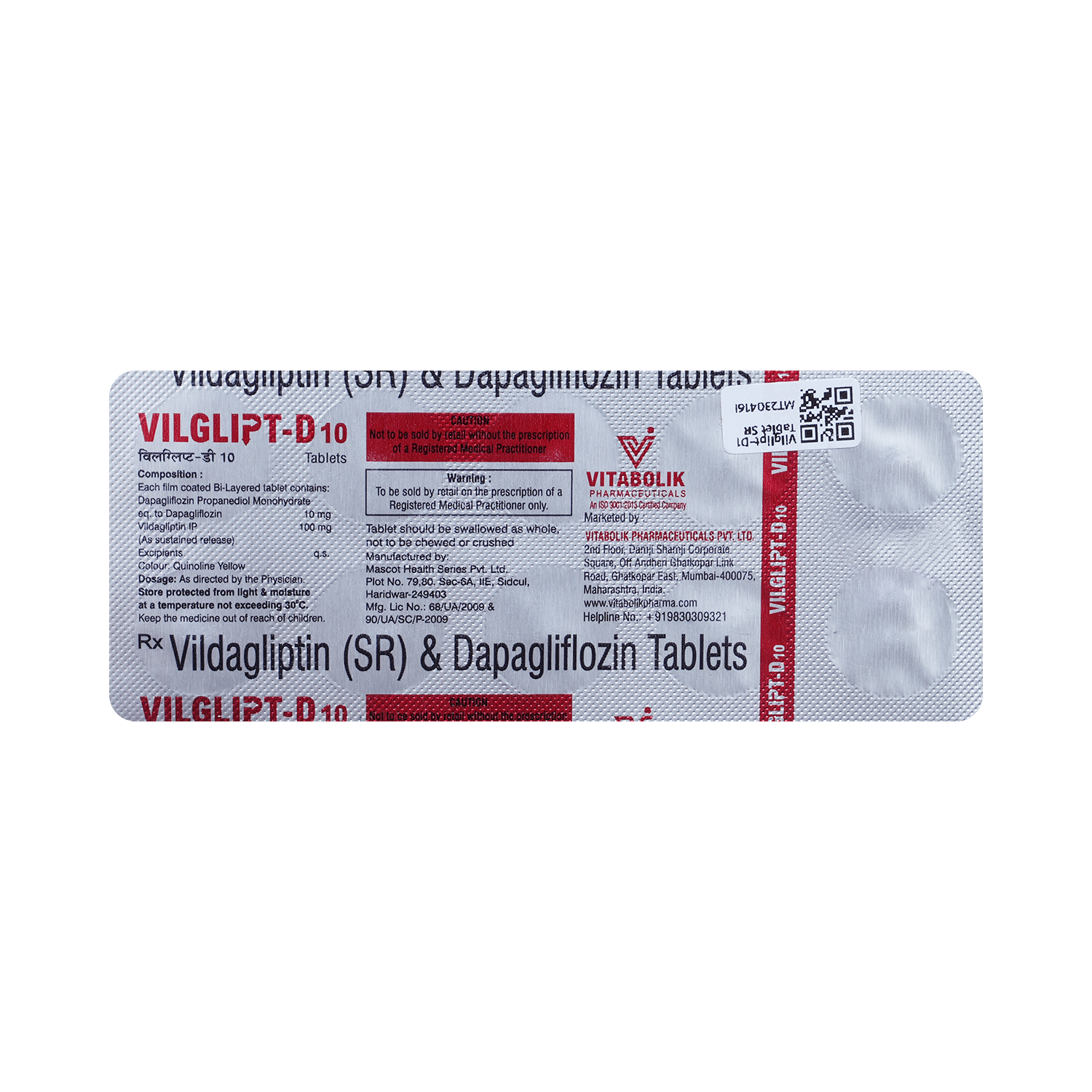Vilglipt-D10 Tablet SR - Image 6
