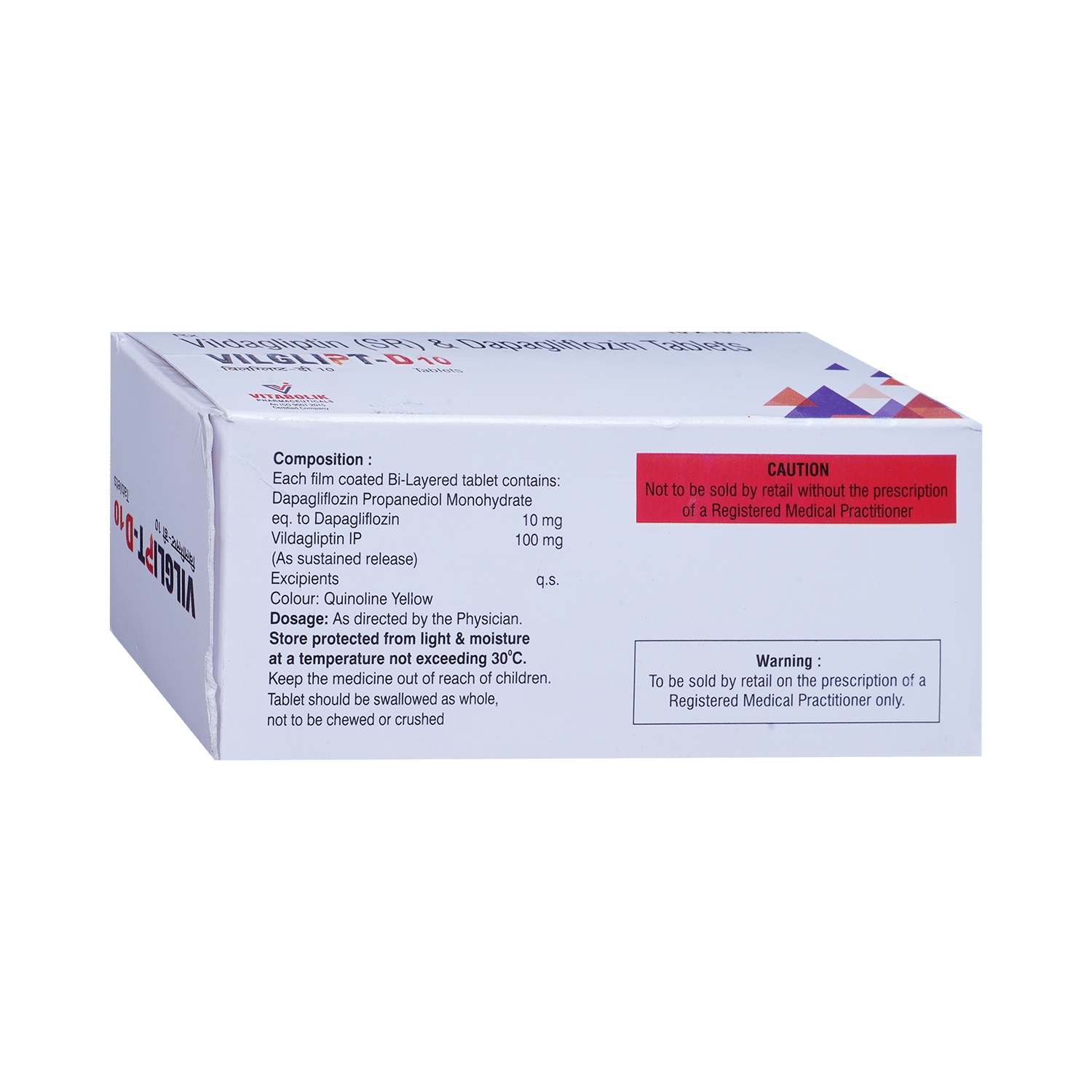 Vilglipt-D10 Tablet SR - Image 3