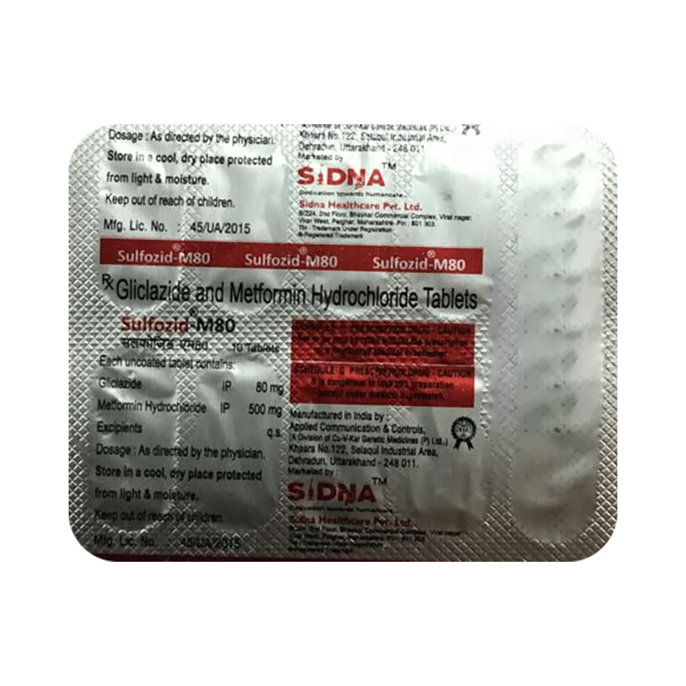 Sulfozid-M 80 Tablet - Image 4