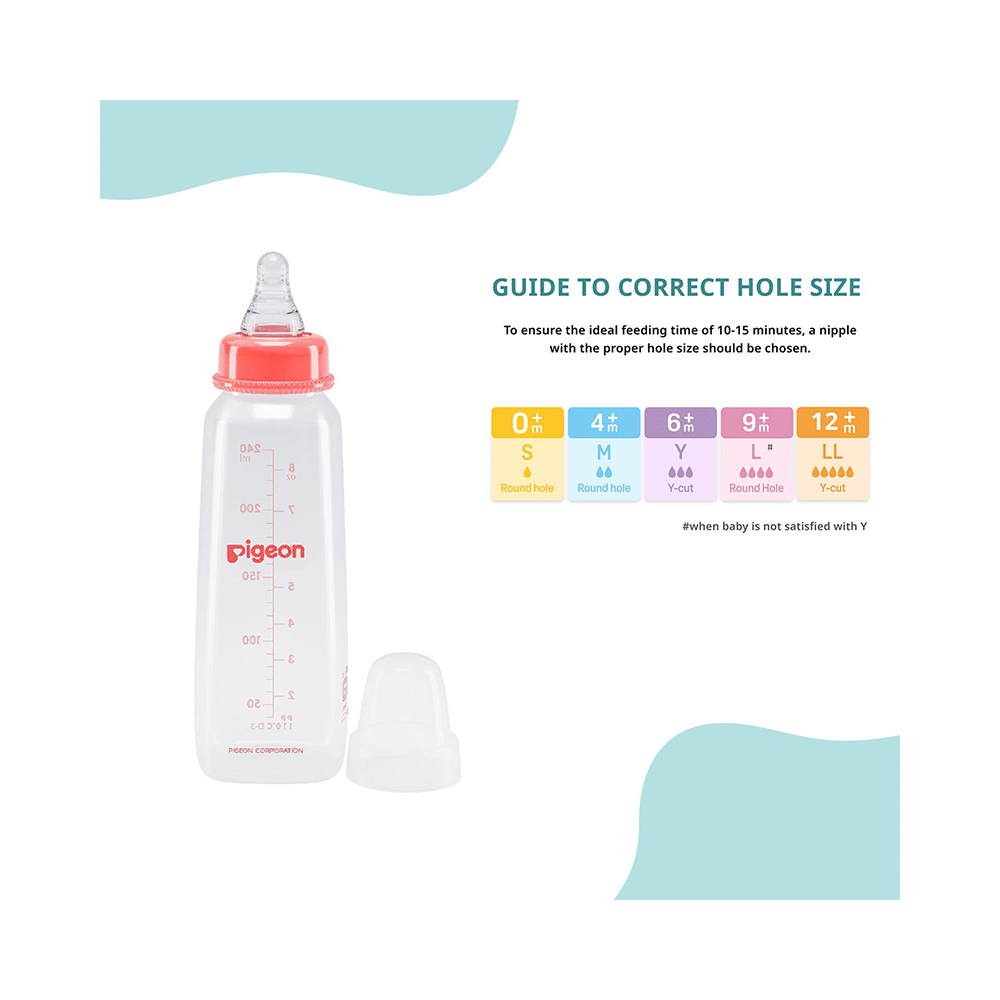Pigeon Flexible PP Feeding Bottle 9+ Months - Image 5