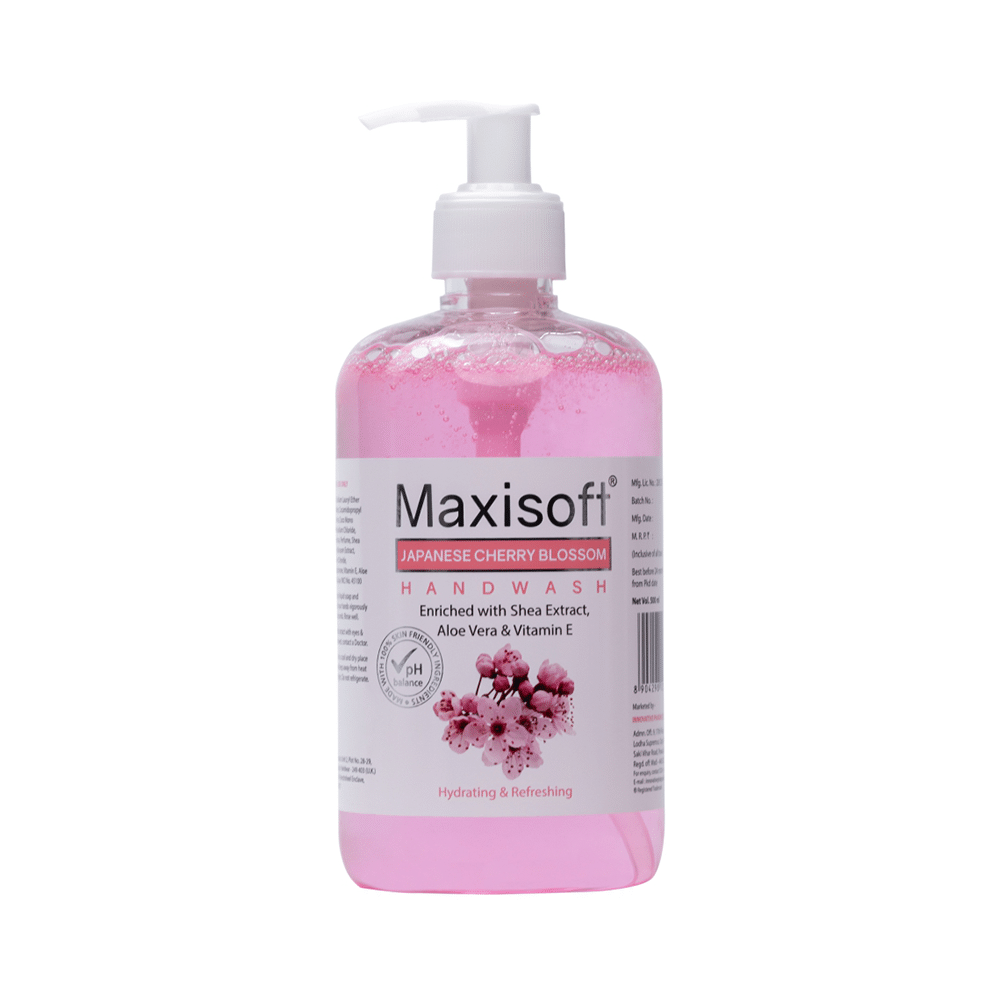 Maxisoft Japanese Cherry Blossom Hand Wash (500ml Each) - Image 2