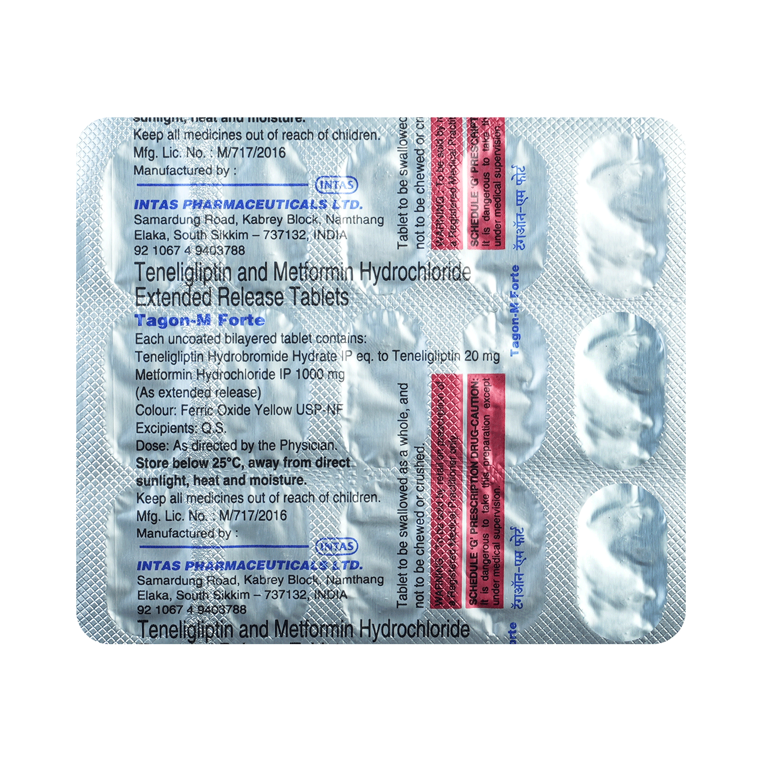 Tagon-M Forte Tablet ER - Image 6