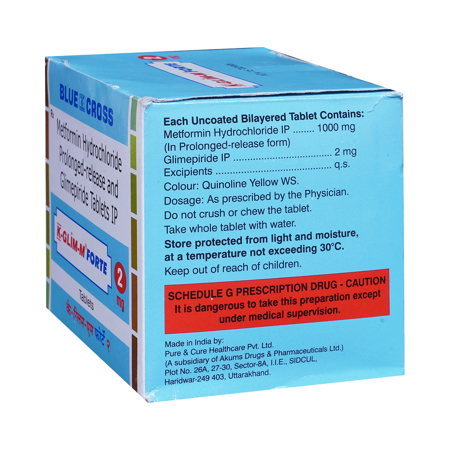 K-Glim-M Forte 2mg Tablet - Image 4