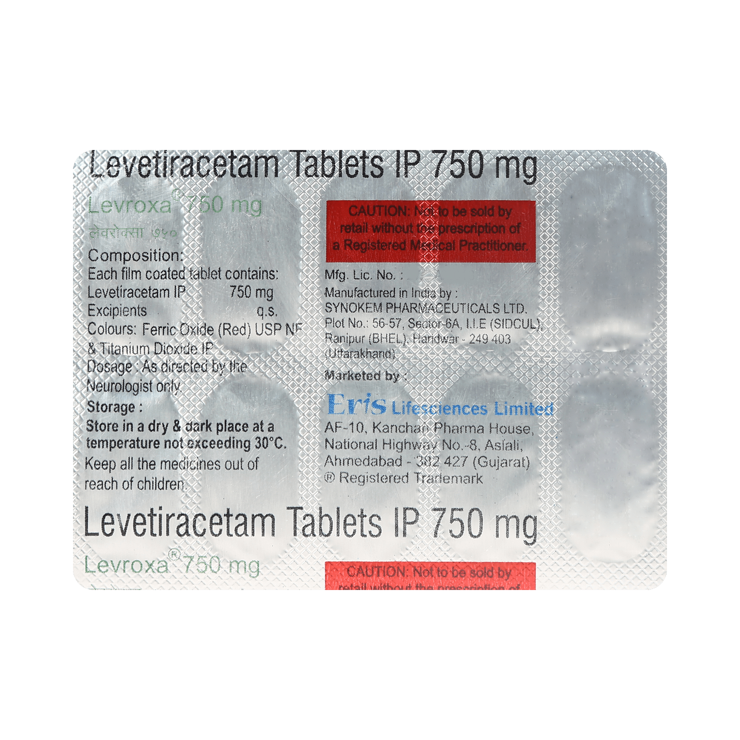 Levroxa 750mg Tablet - Image 3