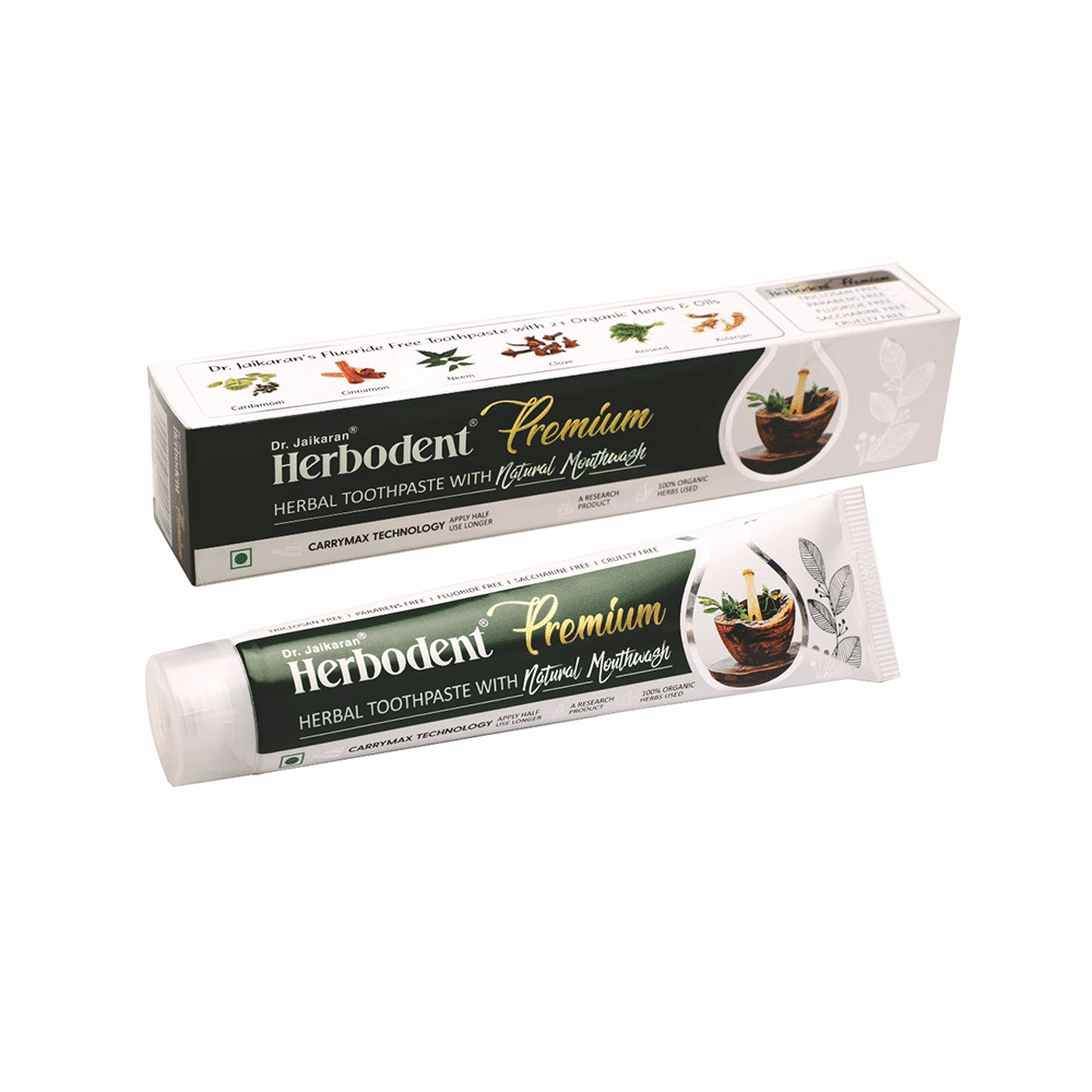 Dr Jaikaran Herbodent Premium Toothpaste - Image 1