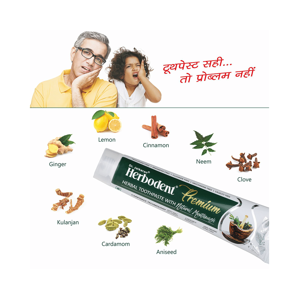 Dr Jaikaran Herbodent Premium Toothpaste - Image 4