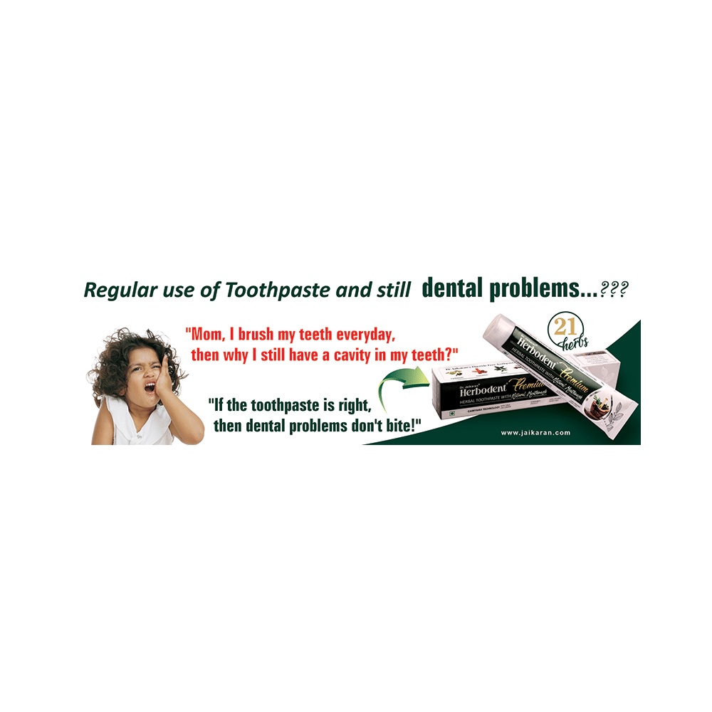 Dr Jaikaran Herbodent Premium Toothpaste - Image 7