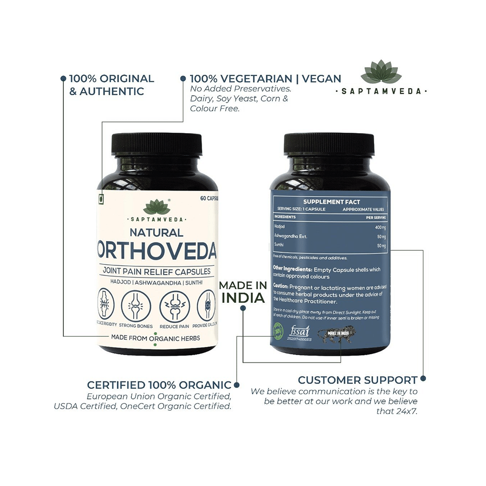 Saptamveda Natural Orthoveda Capsule (60 Each) - Image 6