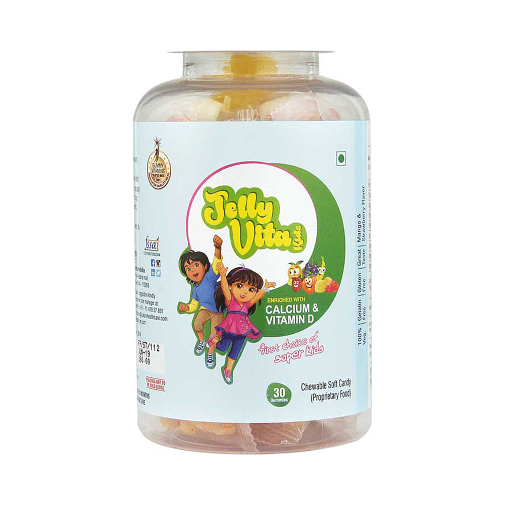 Jelly Vita Kids Gummies Enriched with Calcium & Vitamin D