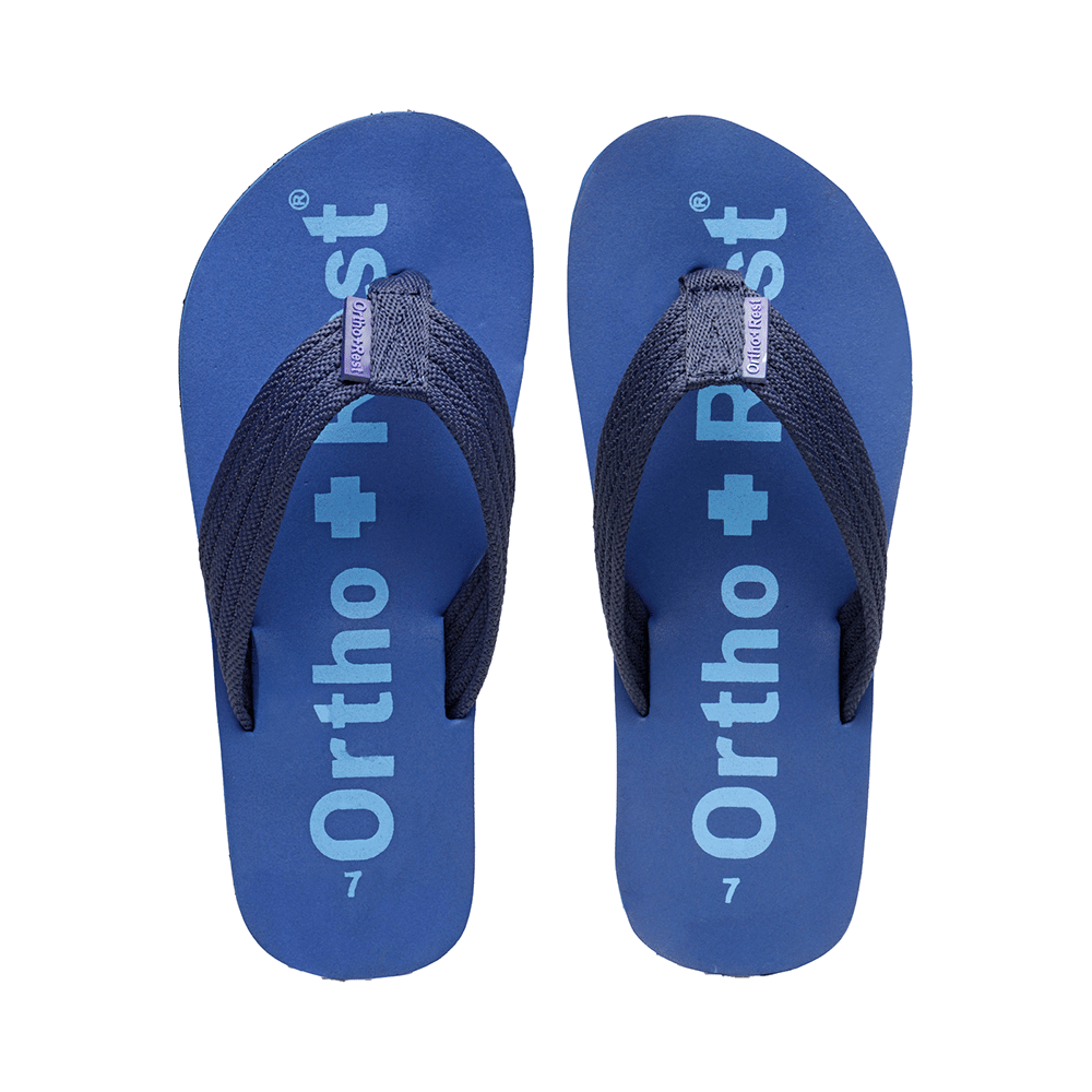 Ortho + Rest  Extra Soft Men Slipper Orthopedic For Home Daily Use Slippers Black 10 - Image 2