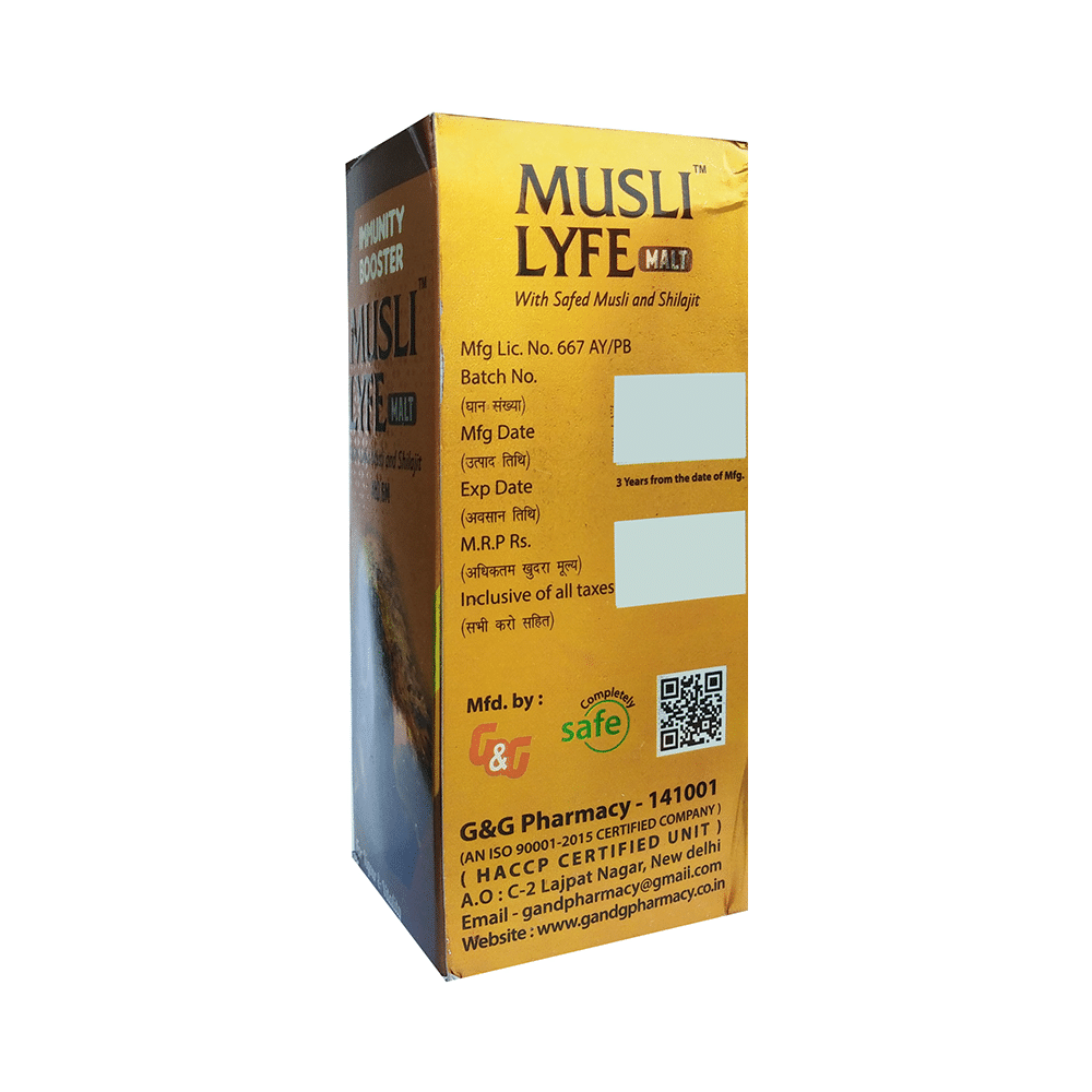 G & G Pharmacy Immunity Booster Musli Lyfe Malt - Image 3