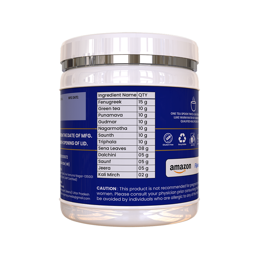 Soam Ayurveda Shape Siddhi Weight Loss Powder - Image 5