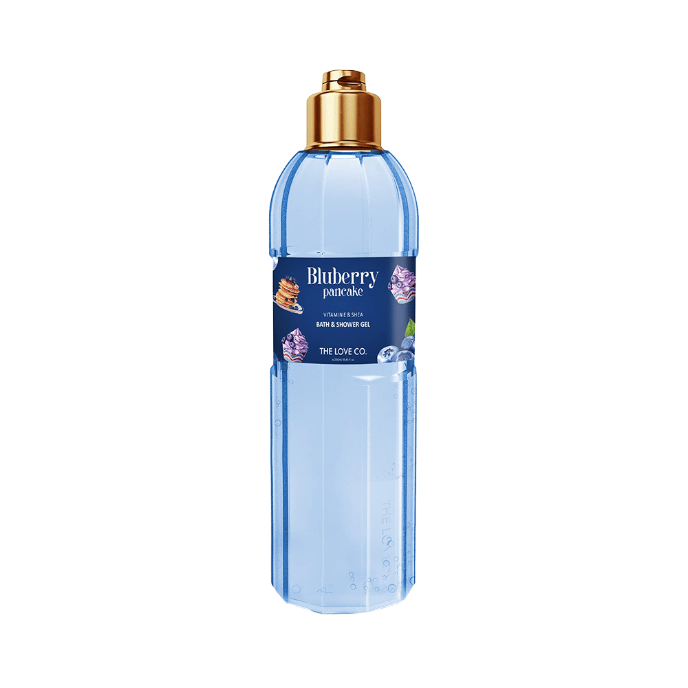 The Love Co. Blueberry Pancake Bath & Shower Gel