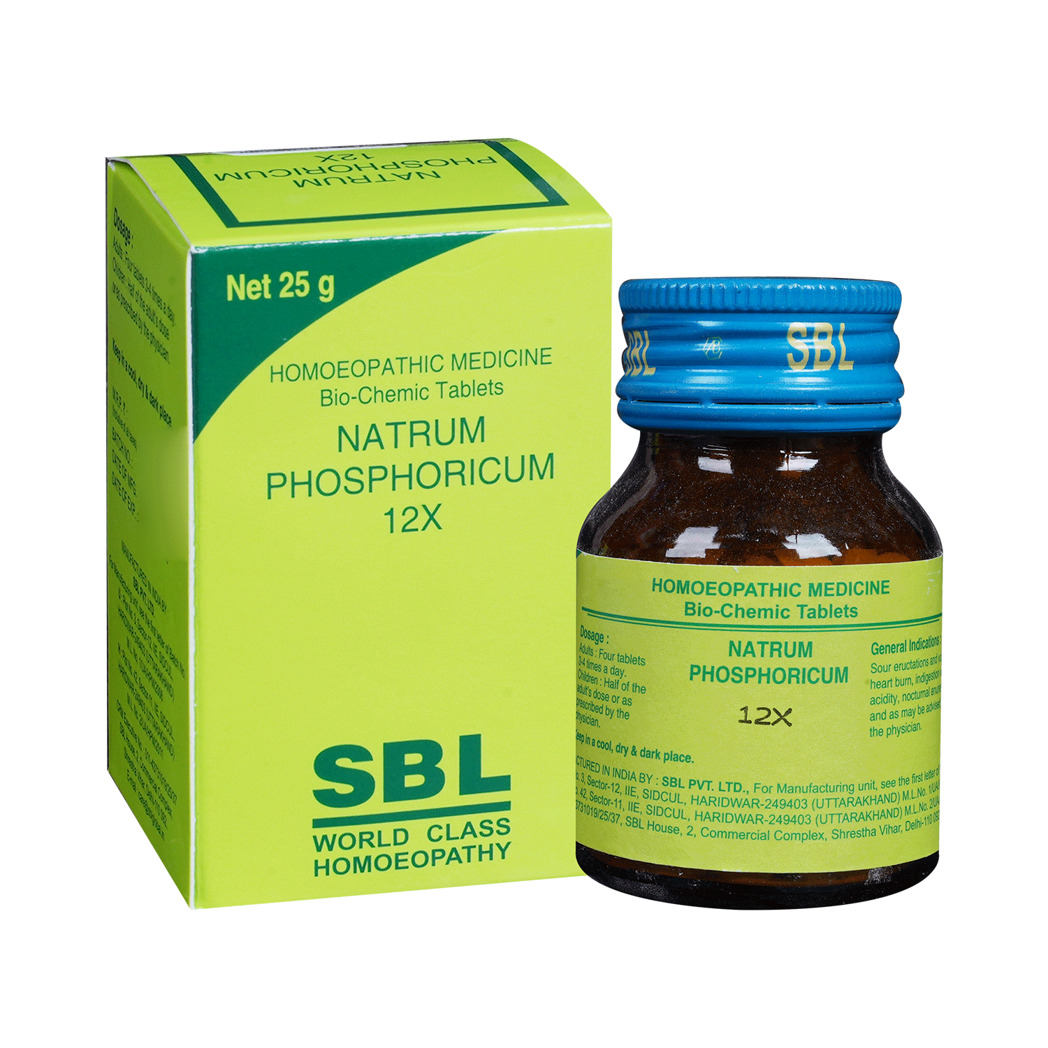 SBL Natrum Phosphoricum Biochemic Tablet 12X - Image 1
