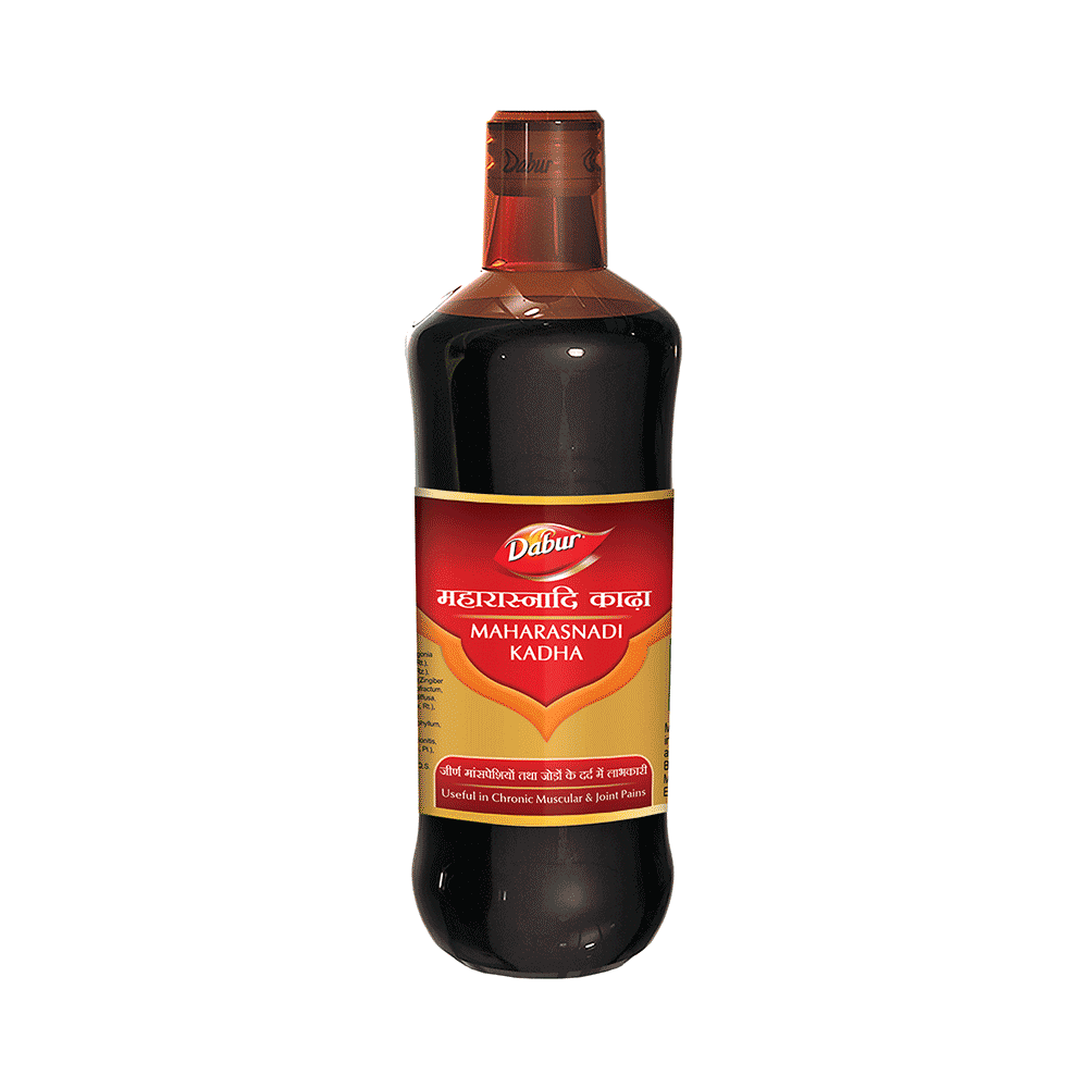 Dabur Maharasnadi Kwath (Kadha) with Guggulu | Relieves Joint Pain, Knee Pain, Back Pain & Supports Bone Care