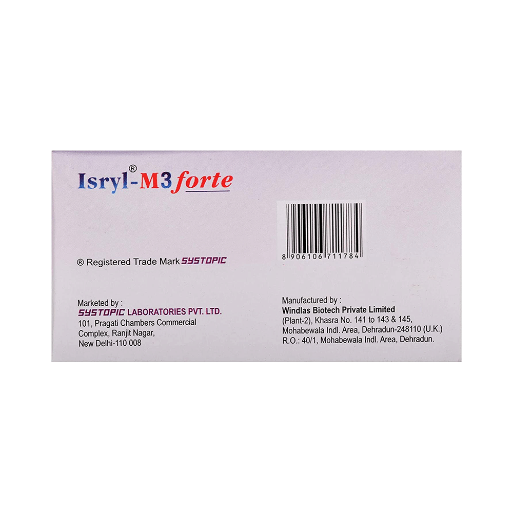 Isryl-M3 Forte Tablet PR - Image 3