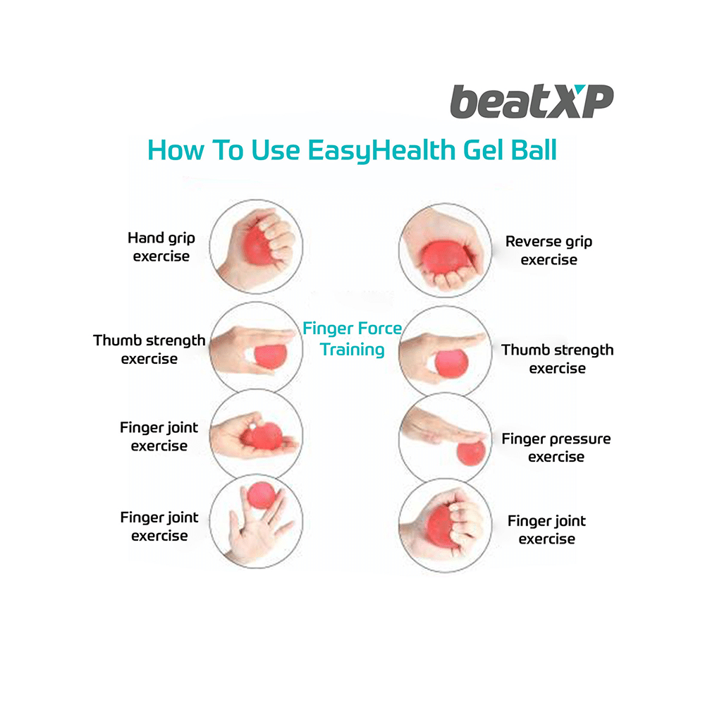 beatXP GHVMEDFIT020 Pain Relief Gel Ball Red - Image 4