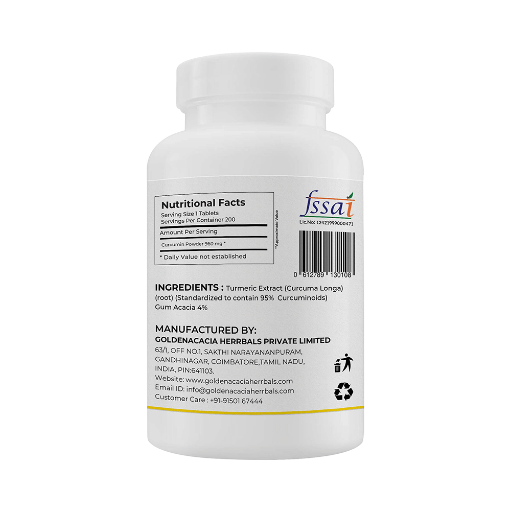 Goldenacacia Herrbals Curcumin 1000mg Tablet - Image 4