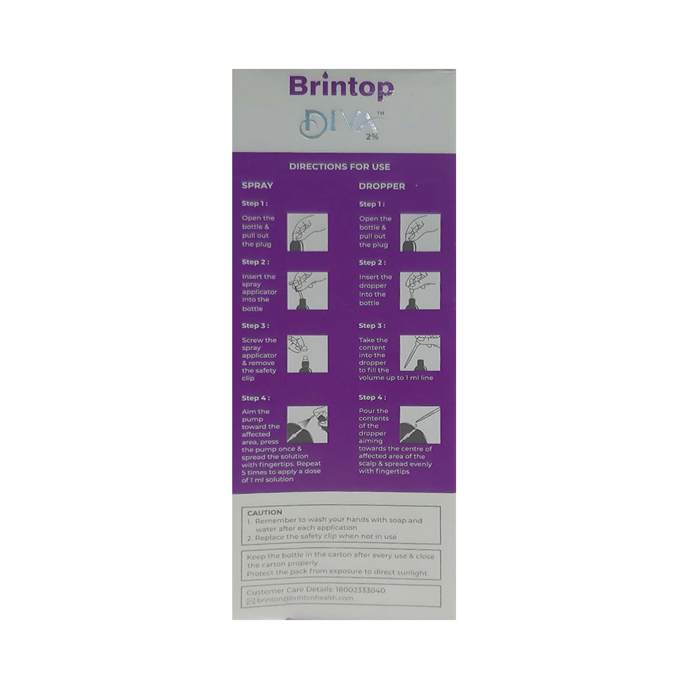 Brintop Diva 2% Topical Solution - Image 3