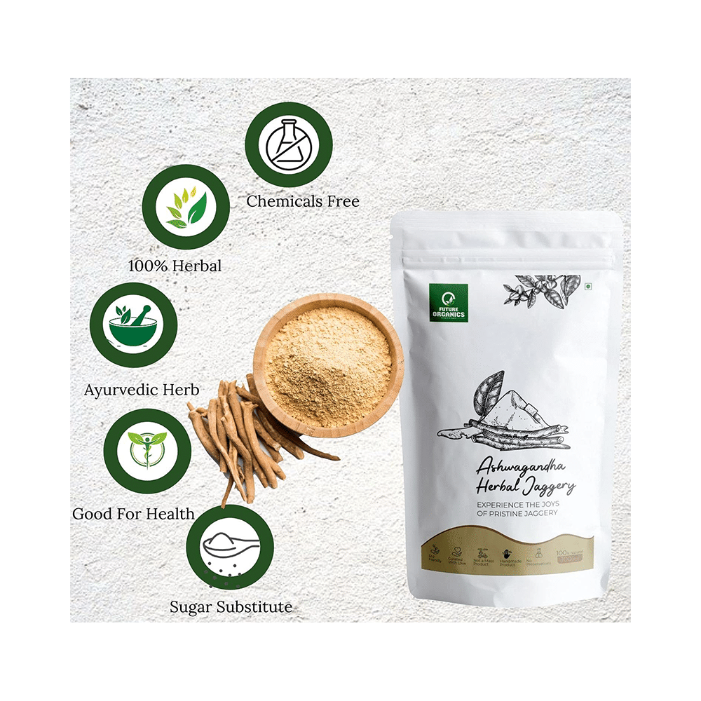 Future Organics Ashwagandha Herbal Jaggery - Image 4