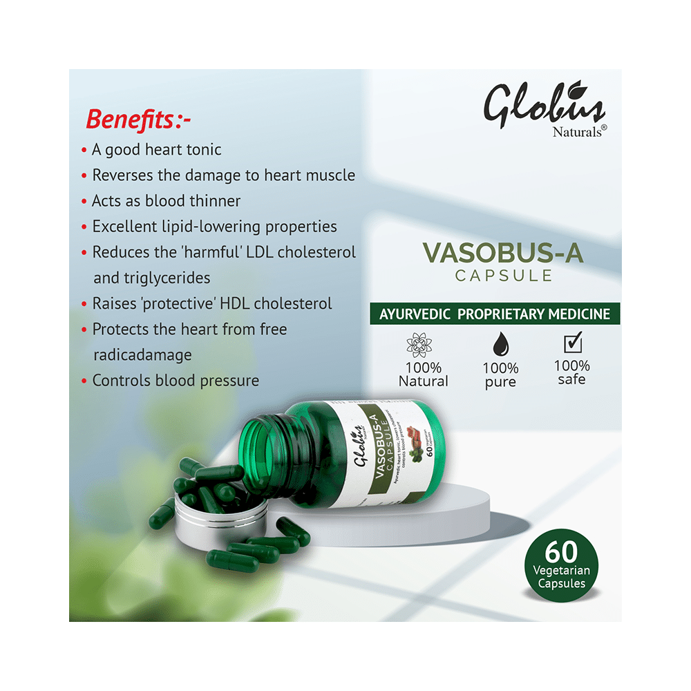 Globus Naturals Vasobus-A Vegetarian Capsule - Image 4