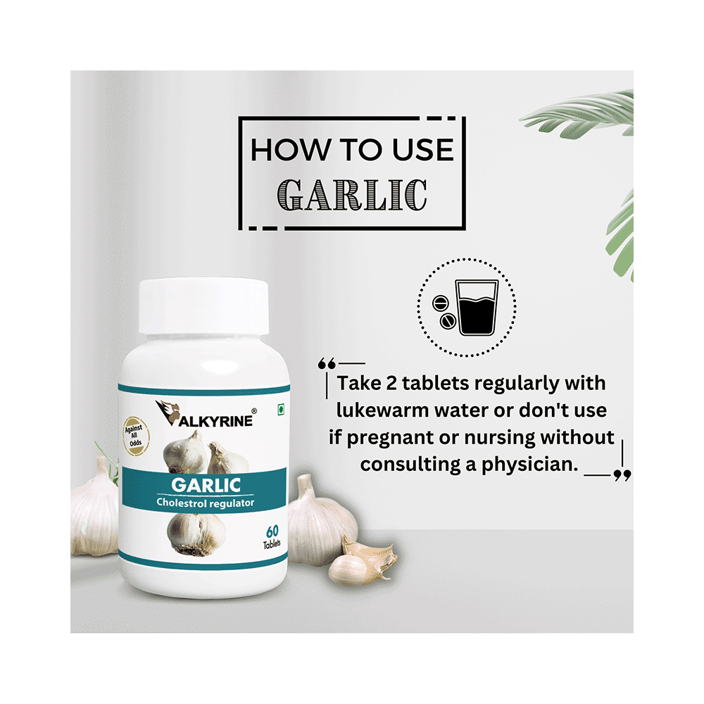 Valkyrine Garlic Tablet (60 Each) - Image 6
