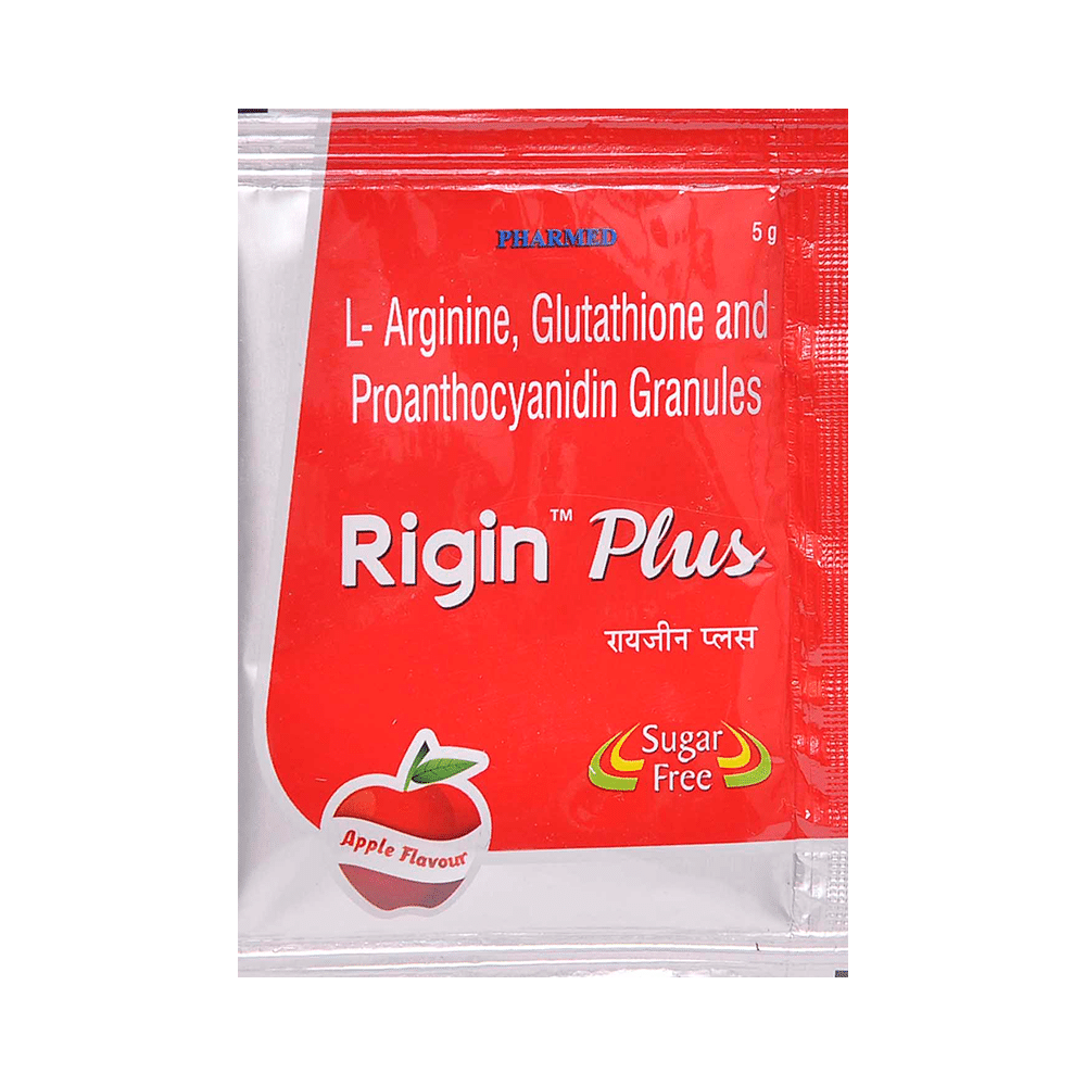 Rigin Plus Granules Sugar Free Granules Apple - Image 2