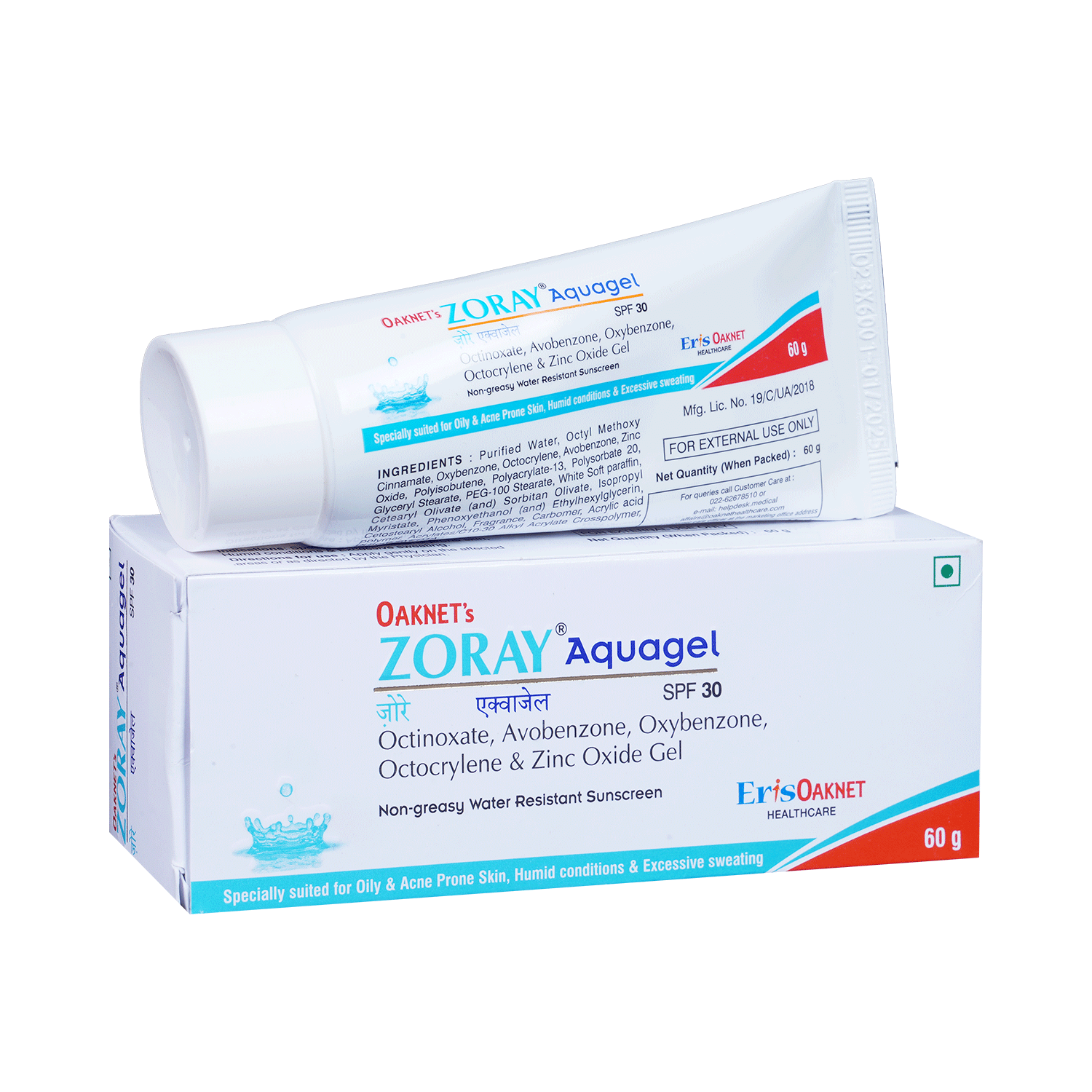 Zoray Aquagel SPF 30 - Image 1