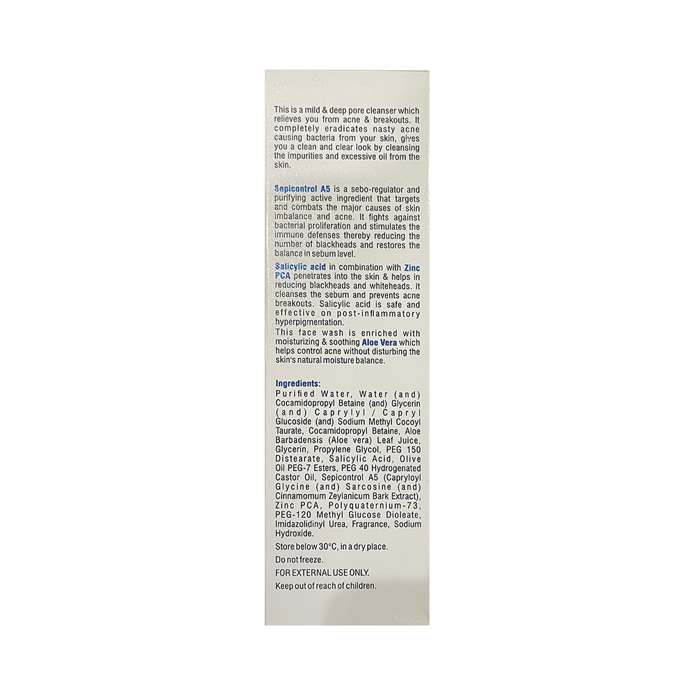 Regaliz Truderma Face Wash | For Oily & Acne Prone Skin | Paraben & Sulphate-Free - Image 2