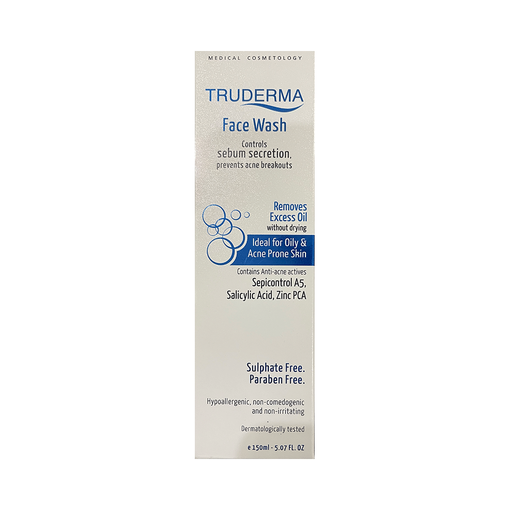 Regaliz Truderma Face Wash | For Oily & Acne Prone Skin | Paraben & Sulphate-Free - Image 1