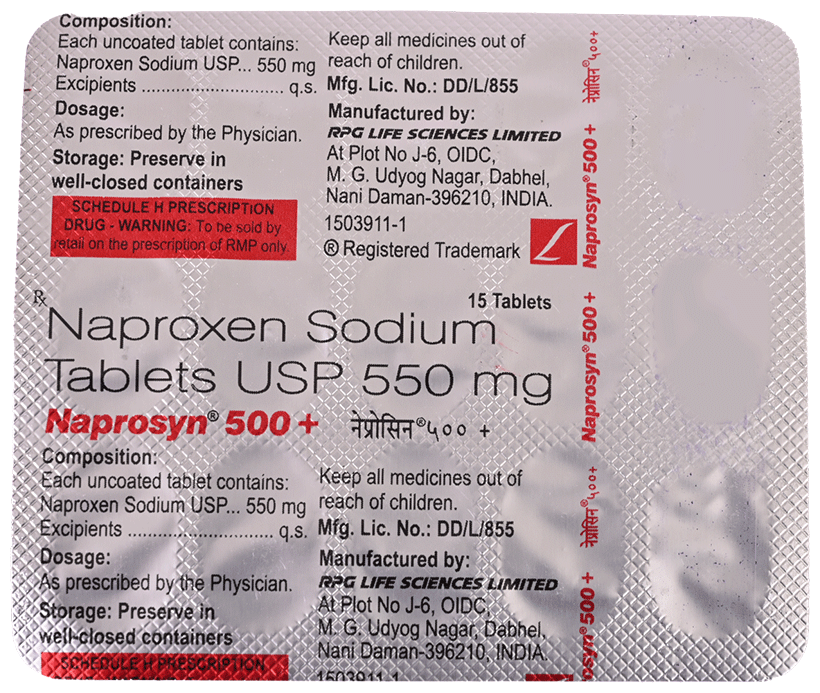 Naprosyn 500+ Tablet - Image 2