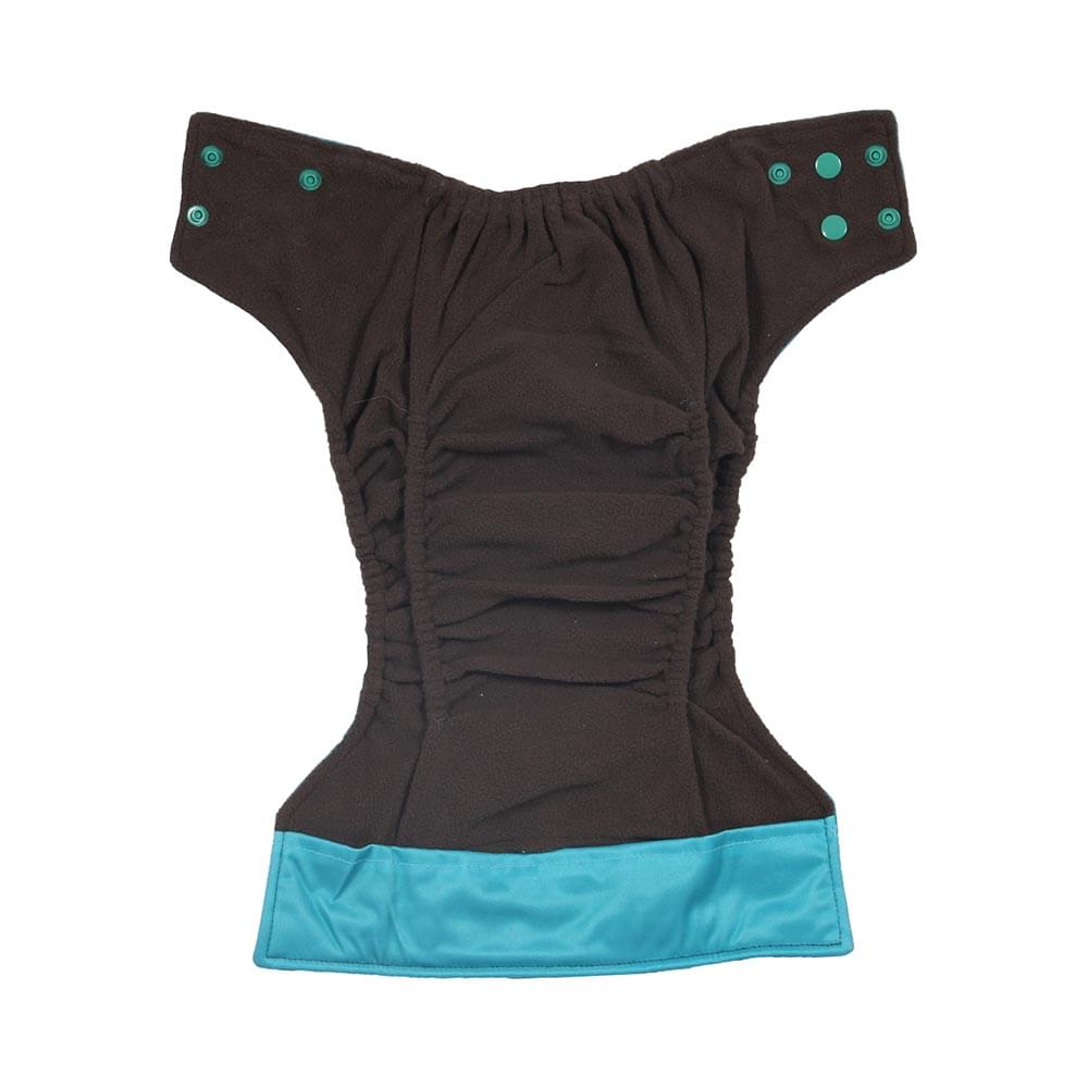 Polka Tots Washable and Reusable Adjustable Cloth Diaper with 5 Layer Bamboo Charcoal Insert Unicorn - Image 2