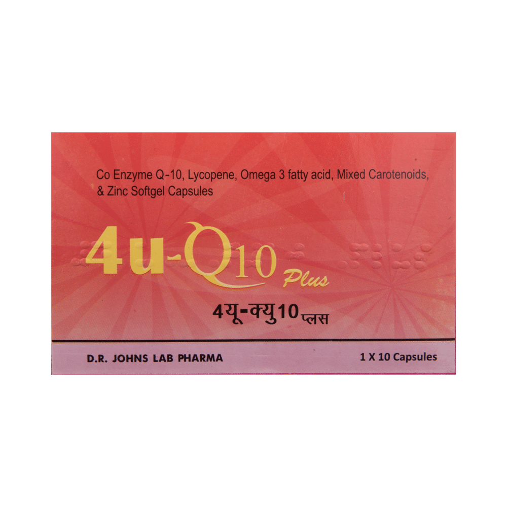 4U -Q10 Plus Softgel Capsule - Image 2
