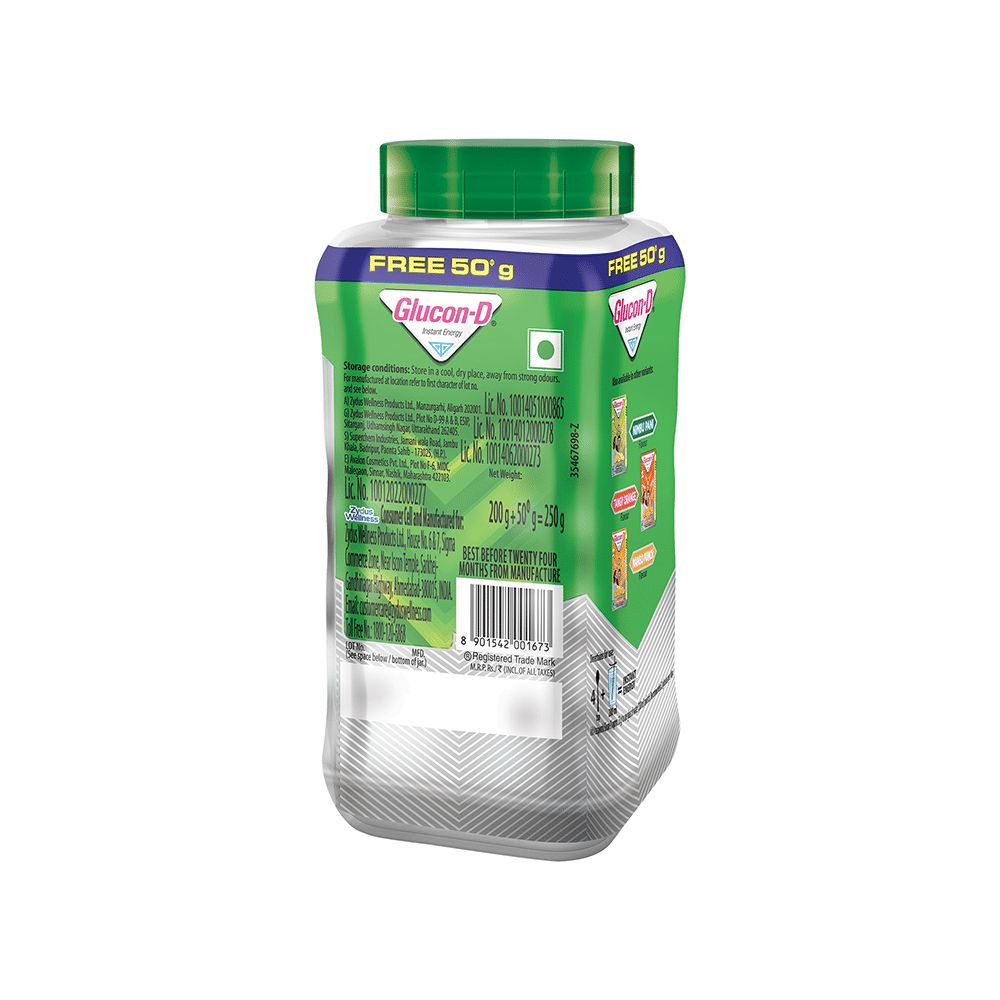 Glucon-D with Glucose, Calcium, Vitamin C & Sucrose | Nutrition Booster Regular - Image 3