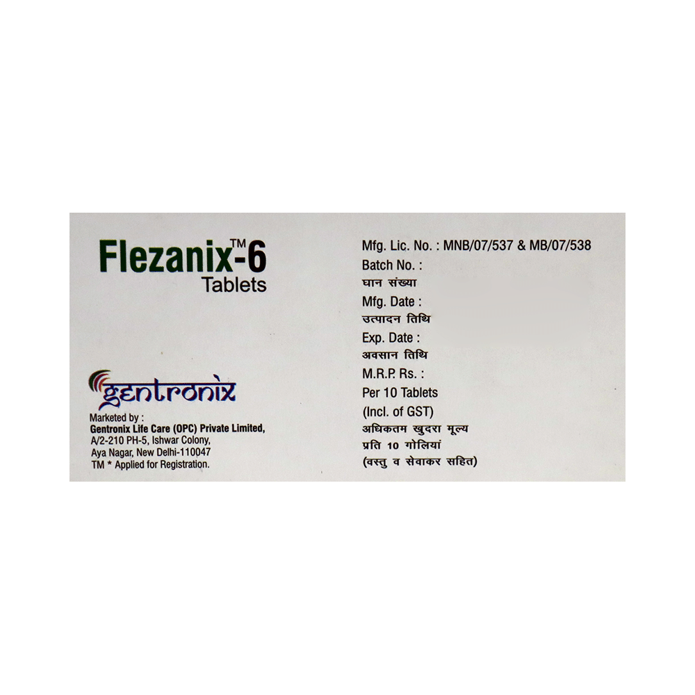 Flezanix 6 Tablet - Image 2