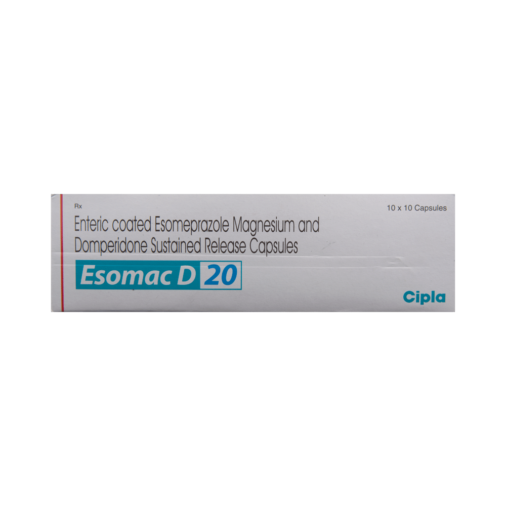 Esomac D 20 Capsule SR - Image 2