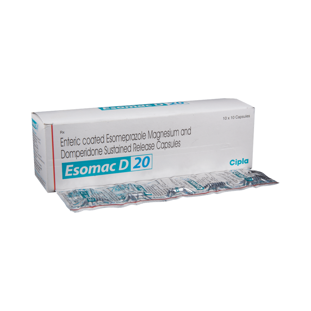 Esomac D 20 Capsule SR