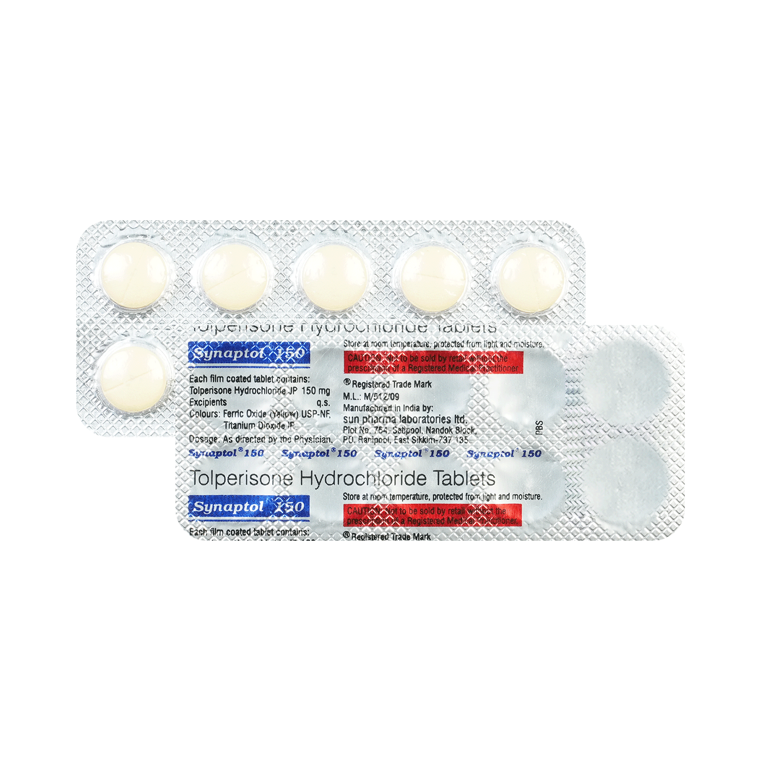 Synaptol 150 Tablet - Image 1