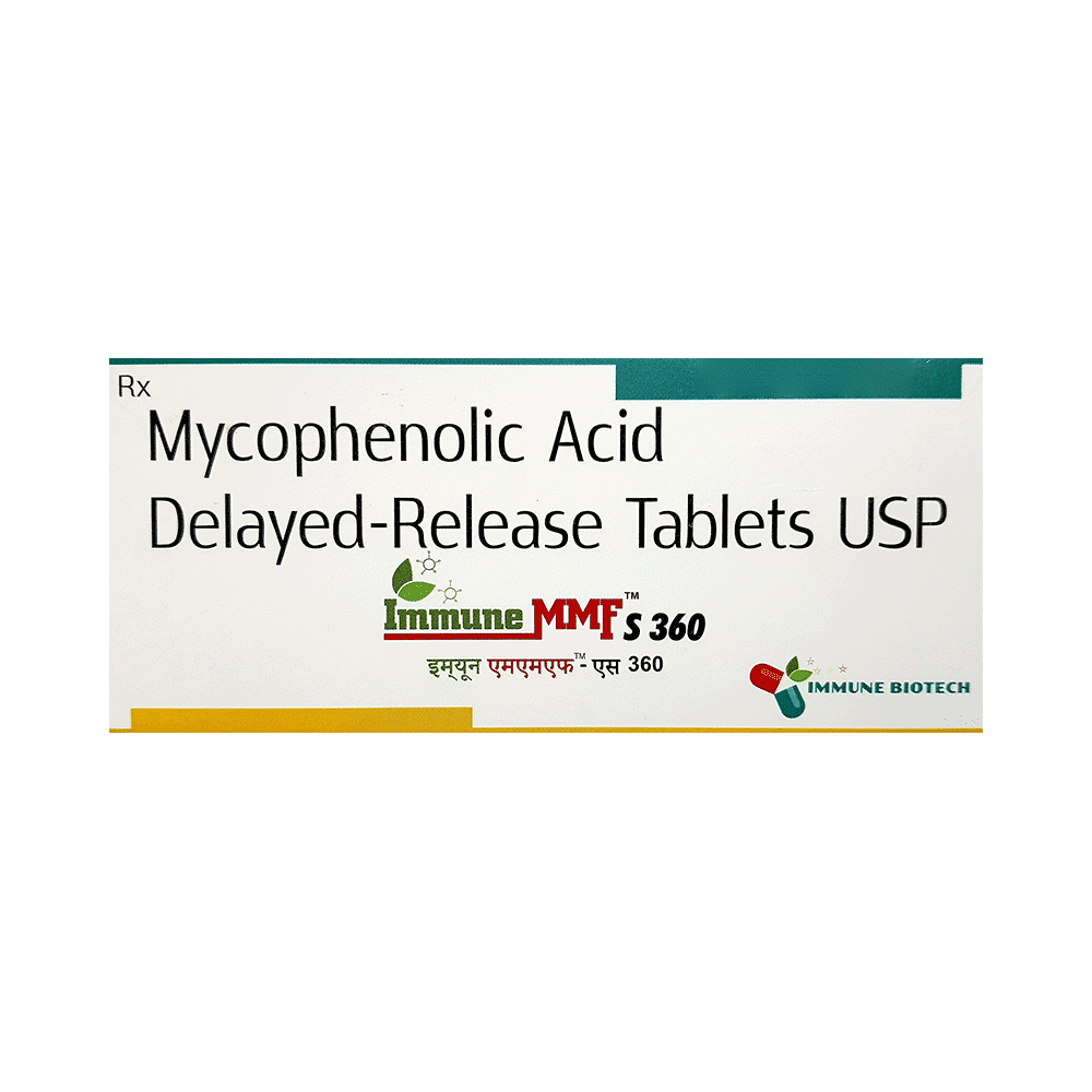 Immune MMF S 360 Tablet DR - Image 1