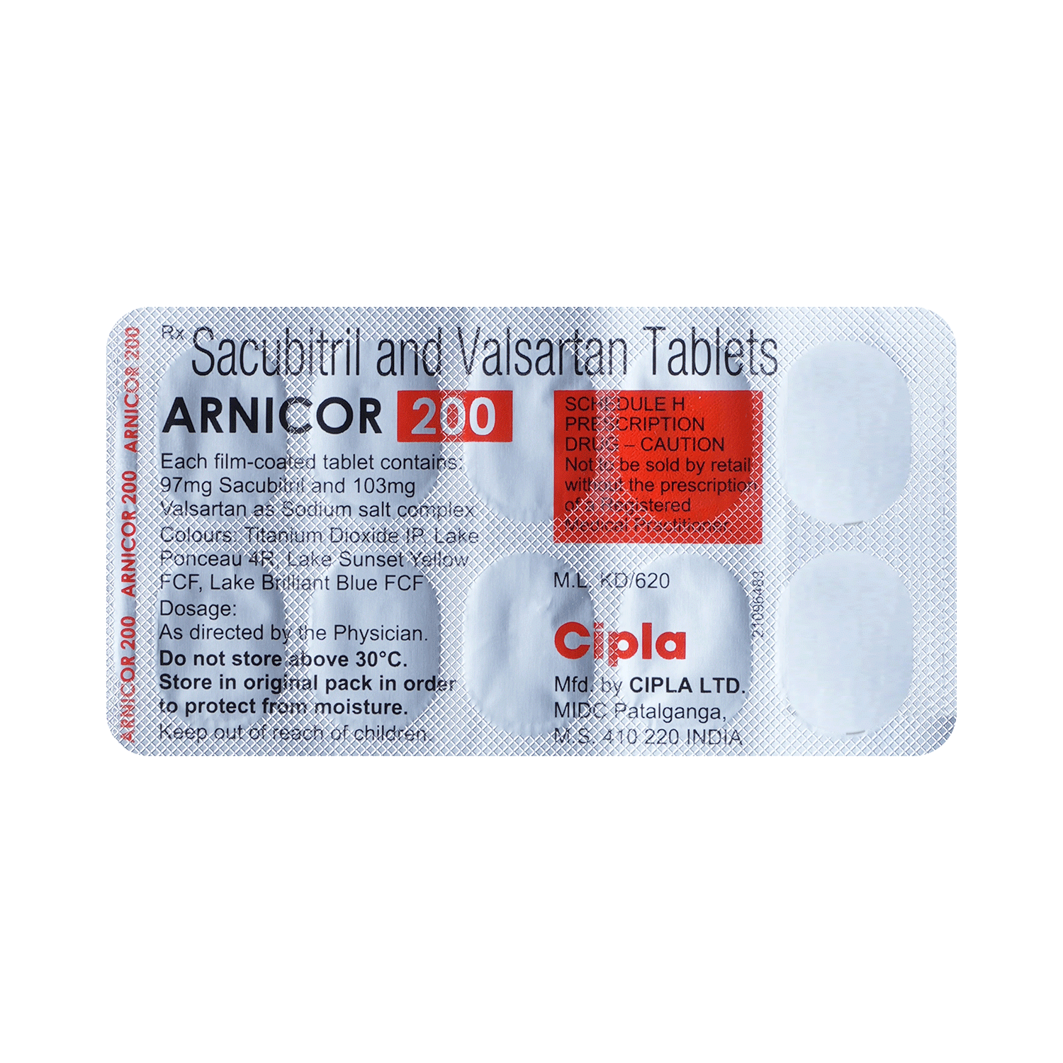 Arnicor 200 Tablet - Image 5