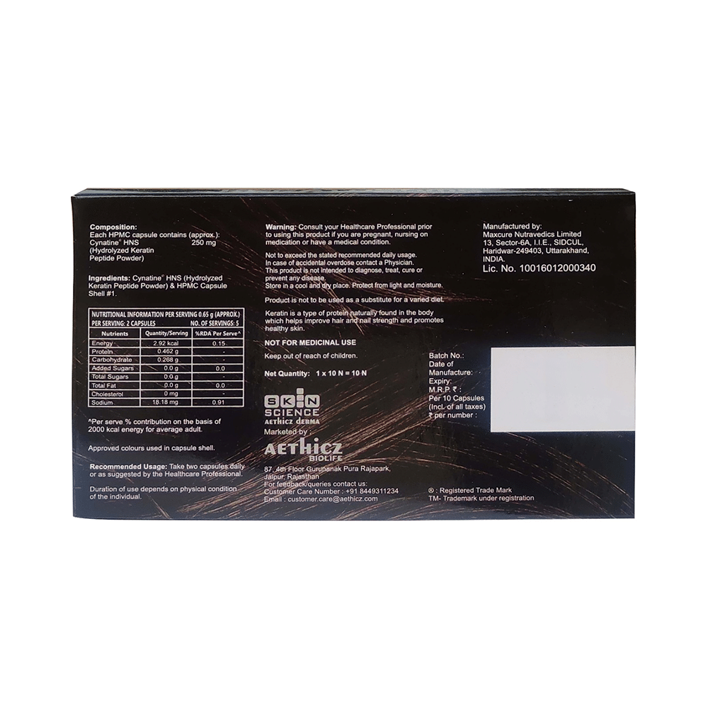 Keratosome Cynatine HNS Keratin Capsule - Image 2