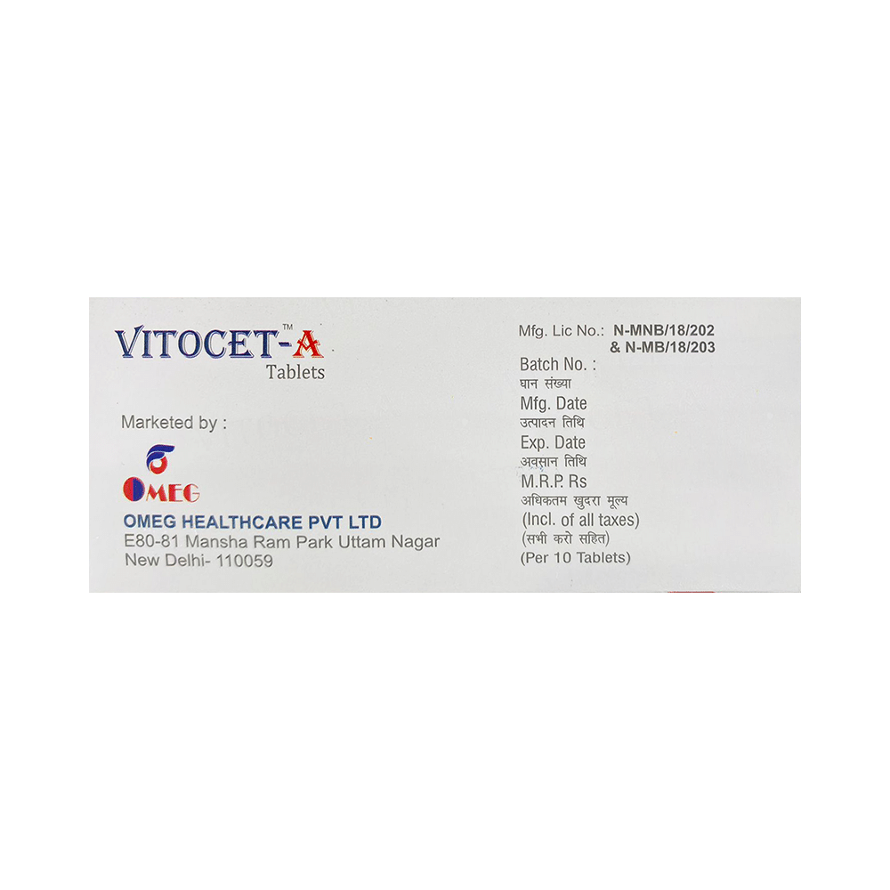 Vitocet-A Tablet - Image 3