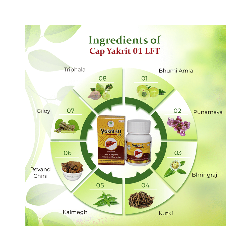 Mantra Ayurveda Yakrit-01 LFT Liver Capsule - Image 5
